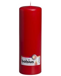 Bolsius, Bolsius Pillar Candle 250/80 Red