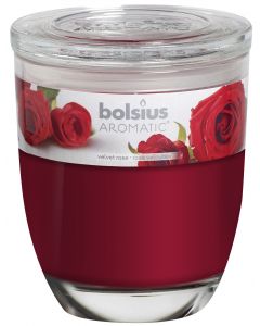 Bolsius, Bolsius Frosted Glass With Frgrance 120/100 Rose