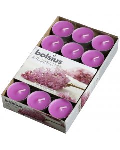 Bolsius, Bolsius Tealight Box 30 Pcs. Lilac Blossom