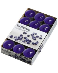 Bolsius, Bolsius Tealight Box 30 Pcs. Blueberry