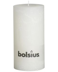 Bolsius, Bolsius Xxl Rustic Pillar Candle 200/100 White